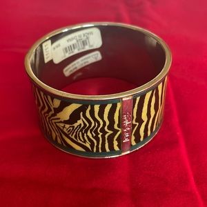 Zebra bangle - has love express stamp on it. Brand new
